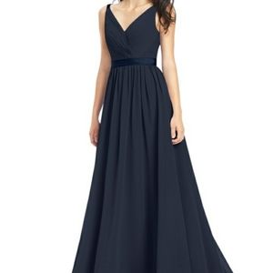 Azazie Dark Navy - Leanna dress size 20A